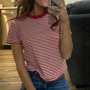 Brandy Melville stripes tee